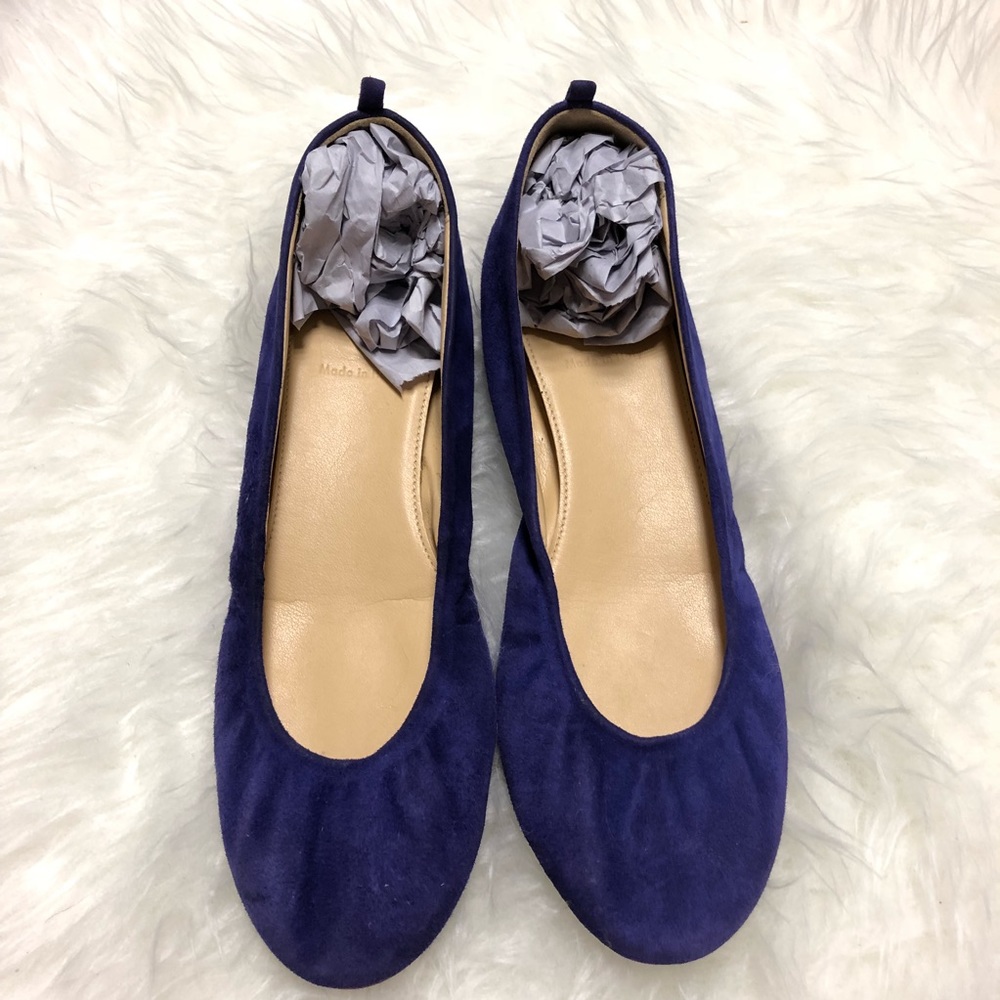 J. Crew Leather Ballerina Flats